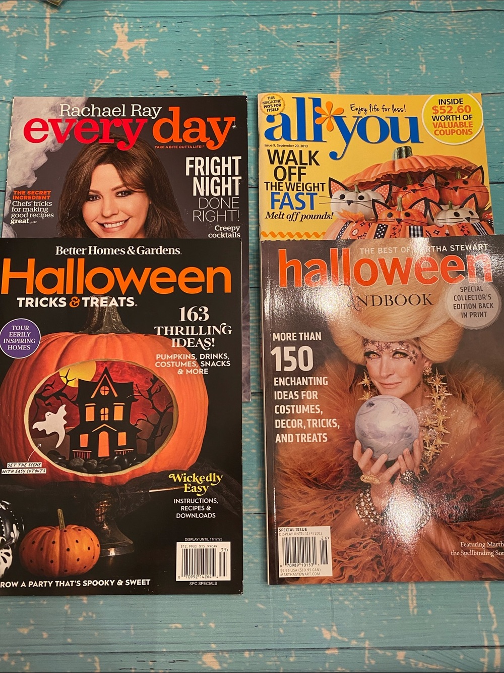 Bundle of Halloween or Fall Magazines